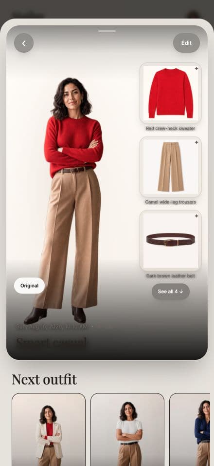 A real outfit detail in Pomada with the clothes identified